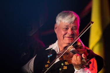 Fiddler John Arcand recognized for 60 years in the music business