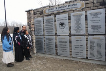 Monument honours Residential School survivors