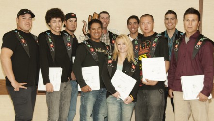 The Indigenous Line Crew Ground Support graduates