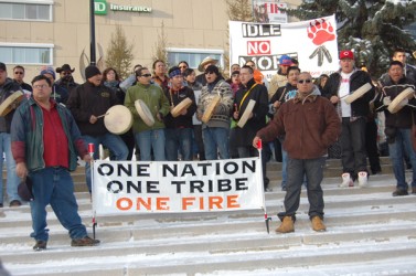Idle No More Rally Edmonton Dec. 10