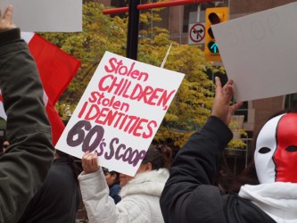 Now grown, the children that were removed by social services from First Nations 