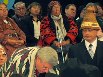 PM Harper with AFN National Chief Atleo