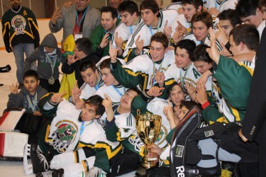 Sask Boys Gold Medal Team
