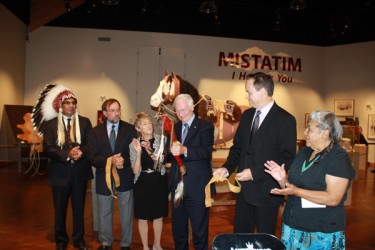 Governor General David Johnston and his wife Sharon were joined by a number of p