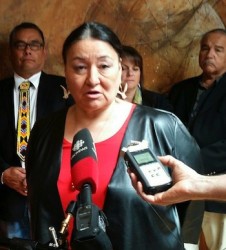 Cathy Towtongie, President of Nunavut Tunngavik Inc.