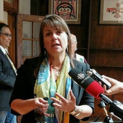 Dawn Lavell-Harvard, President of Native Women's Association of Canada