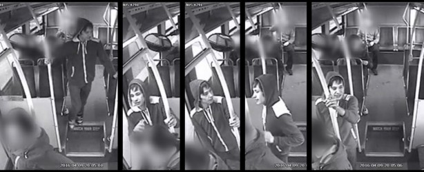 Edmonton Police Service is looking to identify this man on a ETS bus 