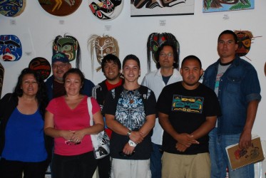 2012 Northwest Coastal Jewelry Arts class from Native Education College (NEC)