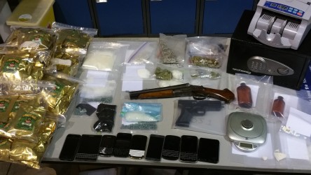 The haul made by the Edmonton Police Service: $94,000 in seized drugs, firearms 