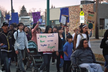 Vigils for missing and murdered Aboriginal women across the country, including o