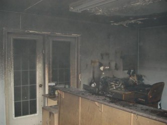 Two youths have been charged with arson in a fire 