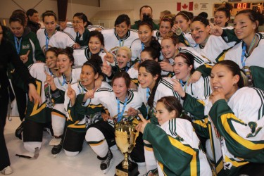 Sask Girls Gold Medal Team