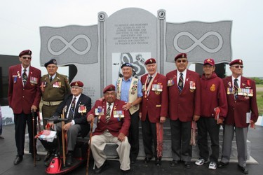 A monument that will have all the names of Métis veterans