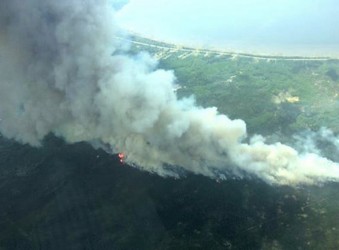 North Wabasca Lake fire May 27.