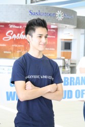 Brandon Sand: 17 years old and ready to take on the world’s largest salt flat. 