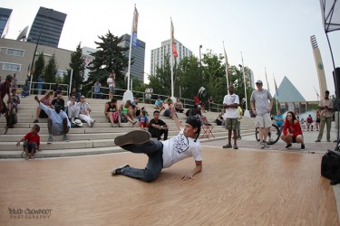 CypherWild started up again at Sir Winston Churchill Square