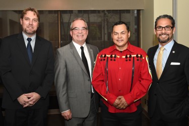 Erwin Joosten & Barry Telford with Jonathan Kruger and JP Gladu