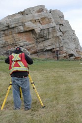 The Okotoks Erratic is one of the sites to be mapped by the CyArk 500 Challeng