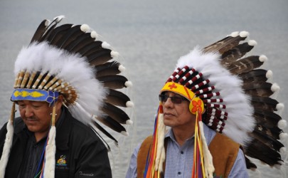 Conference organizer and Vice Chief Don Deranger of the Prince Albert Grand Coun