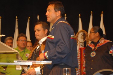 In 2009, Shawn Atleo (left) and Perry Bellegarde.