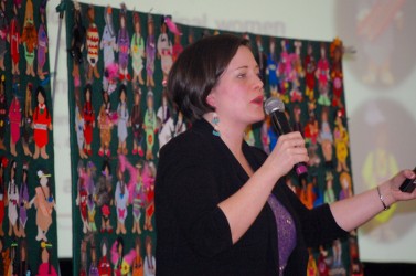 Jennifer Lord, strategic policy liaison with the Native Women’s Association of C