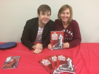 Author Patti LaBoucane-Benson (right) and artist Kelly Mellings