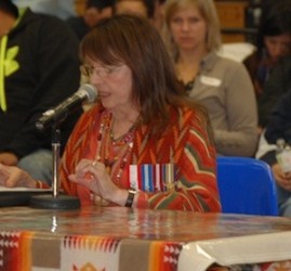 Muriel Stanley Venne, president for IAAW ( file photo)