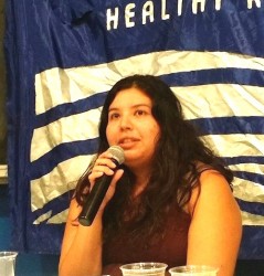 Vanessa Gray, 24, of Aamjiwnaang First Nation